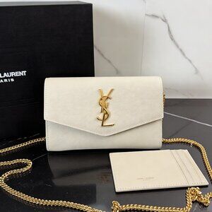 Saint Laurent Envelope Chain Wallet